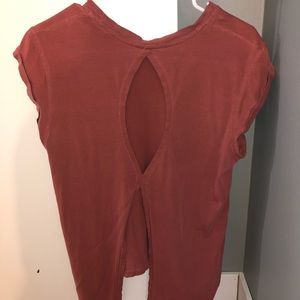 Zyia Open Back Shirt